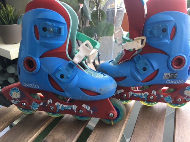 Patines en línea con bolsa