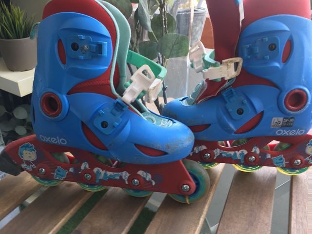 Patines en línea con bolsa