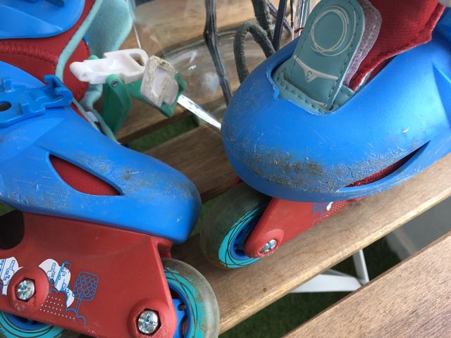 Patines en línea con bolsa