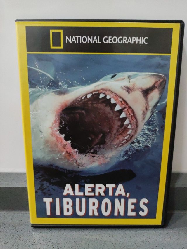 ALERTA TIBURONES - DVD NATIONAL GEOGRAPHIC 