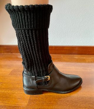 Botas altas negras Cortefiel de segunda mano por 35 EUR en Vitoria-Gasteiz  en WALLAPOP