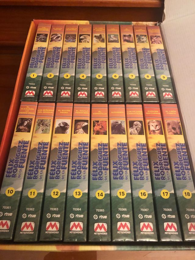 Coleccionable VHS Felix Rodriguez de la Fuente