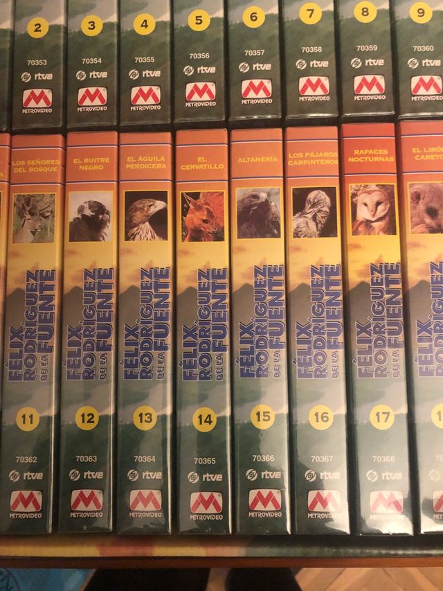 Coleccionable VHS Felix Rodriguez de la Fuente
