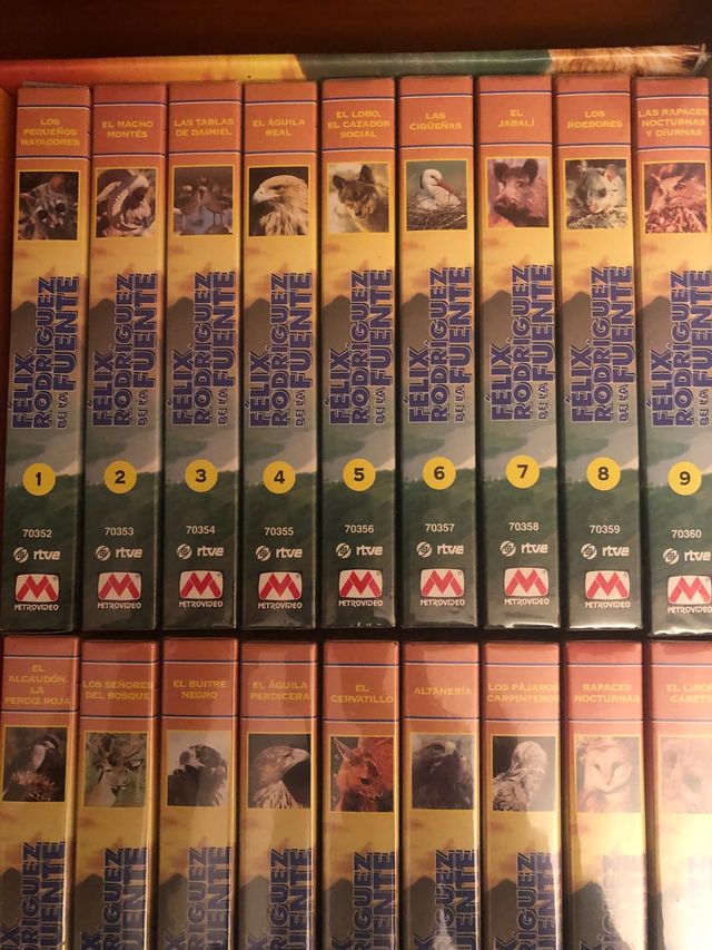 Coleccionable VHS Felix Rodriguez de la Fuente
