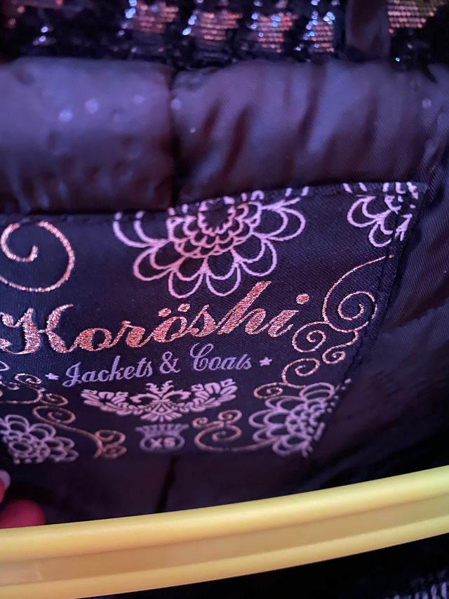 Cazadora de Koroshi, talla XS. NUEVA