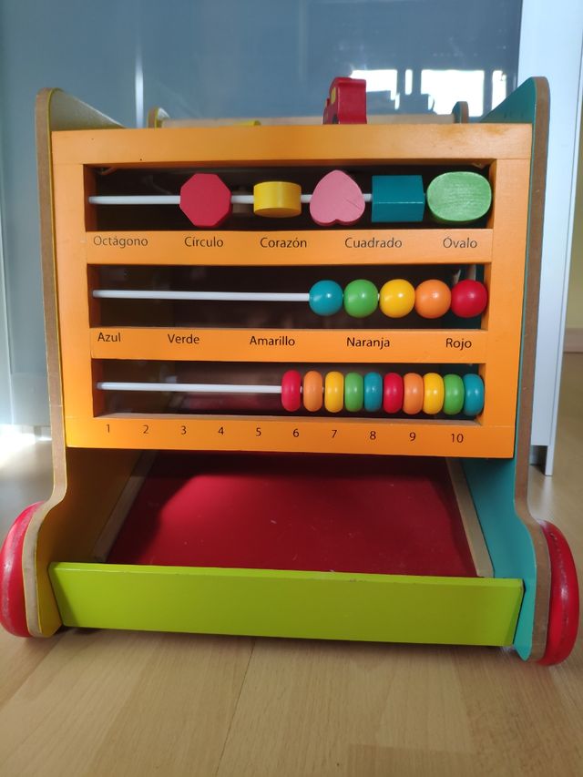 Correpasillos de madera