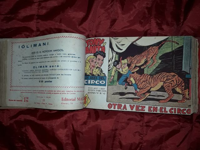 Toni y Anita.  colección vintage