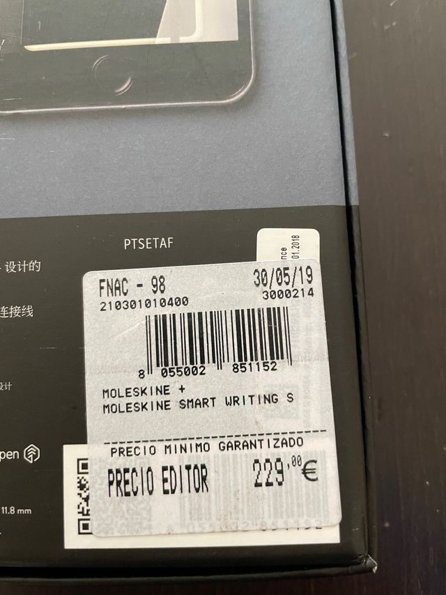 Moleskine smart tools connected