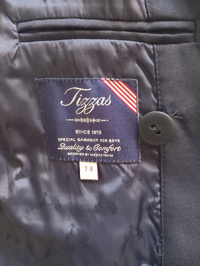 Traje Comunión niño. Una puesta