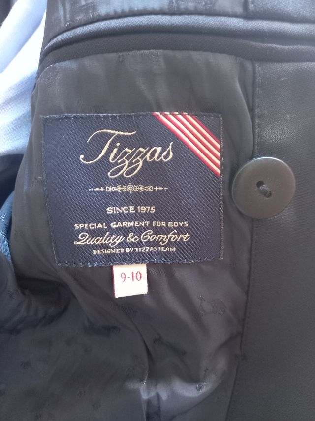 Traje Comunión niño. Una puesta