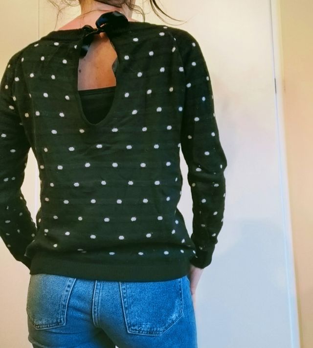 Maglioncino a pois