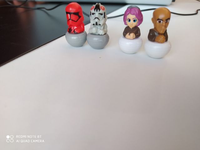 star wars guerre stellari set di personaggi