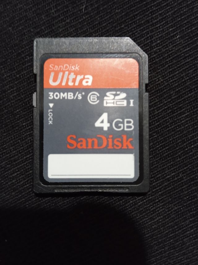 Targeta de Memoria Sandisk Ultra 4Gb, SDHC
