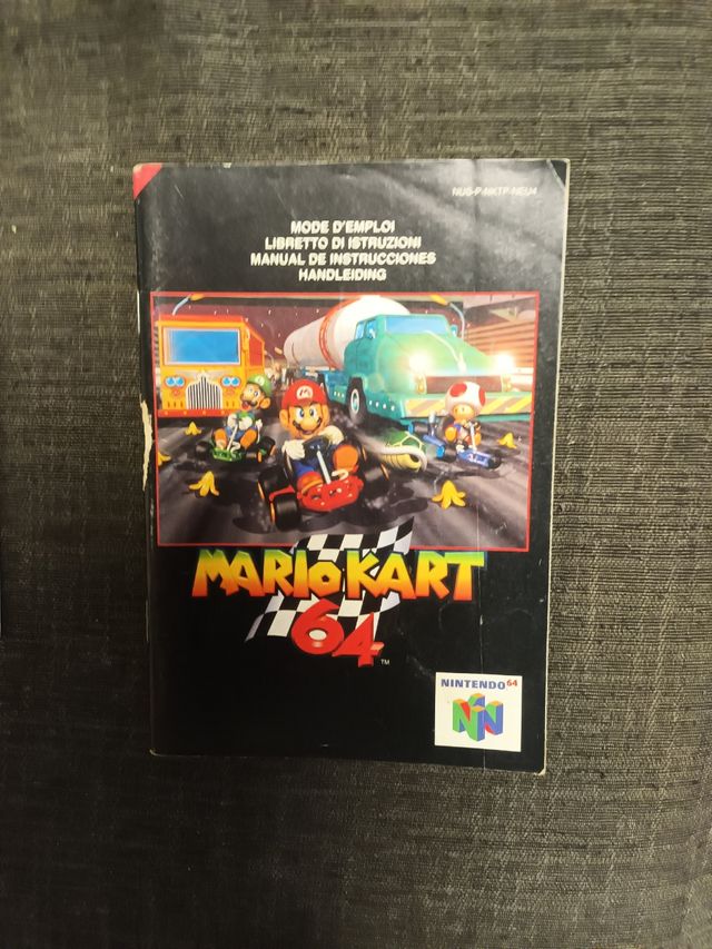 Pack Manuales Juegos Nintendo 64