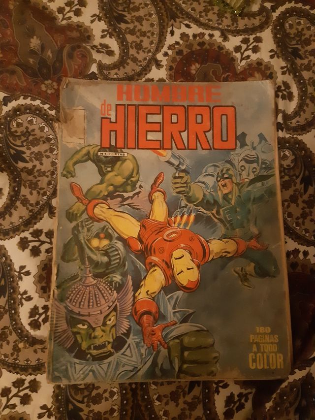álbum el hombre de hierro