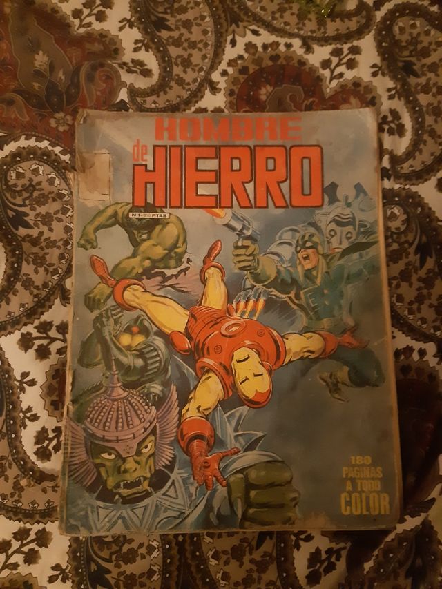 álbum el hombre de hierro