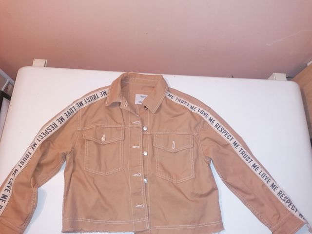 Cazadora chica corte vaquero