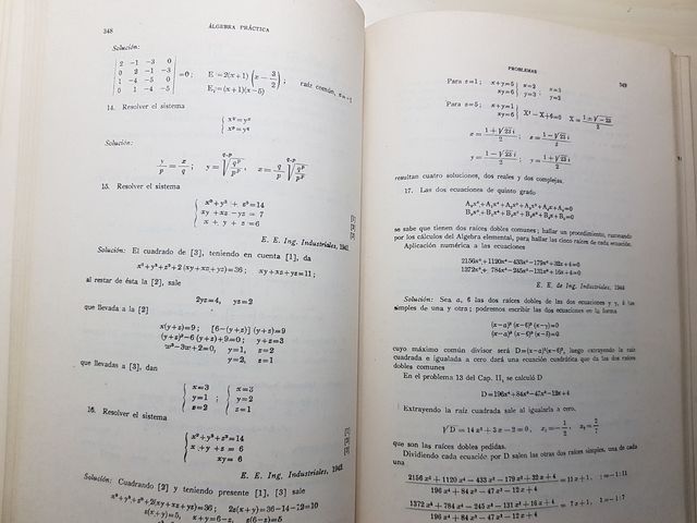 ALGEBRA PRACTICA de 1954
