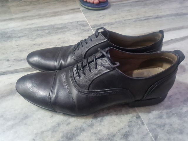 zapatos vestir negro caballero