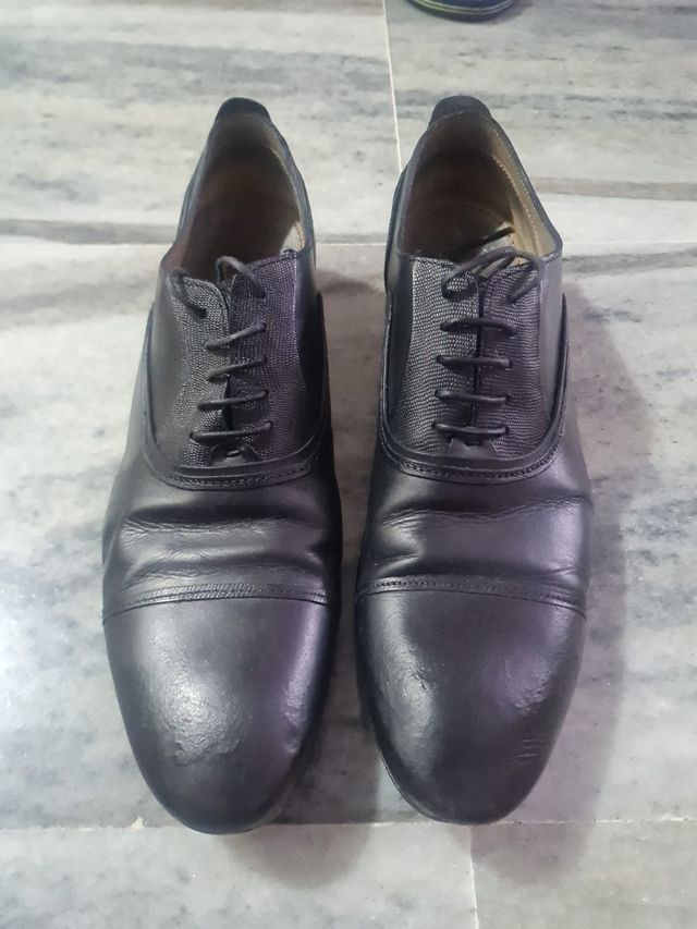 zapatos vestir negro caballero