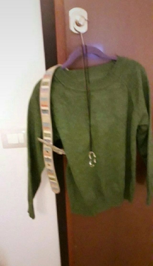 Maglioncino verde 🍀