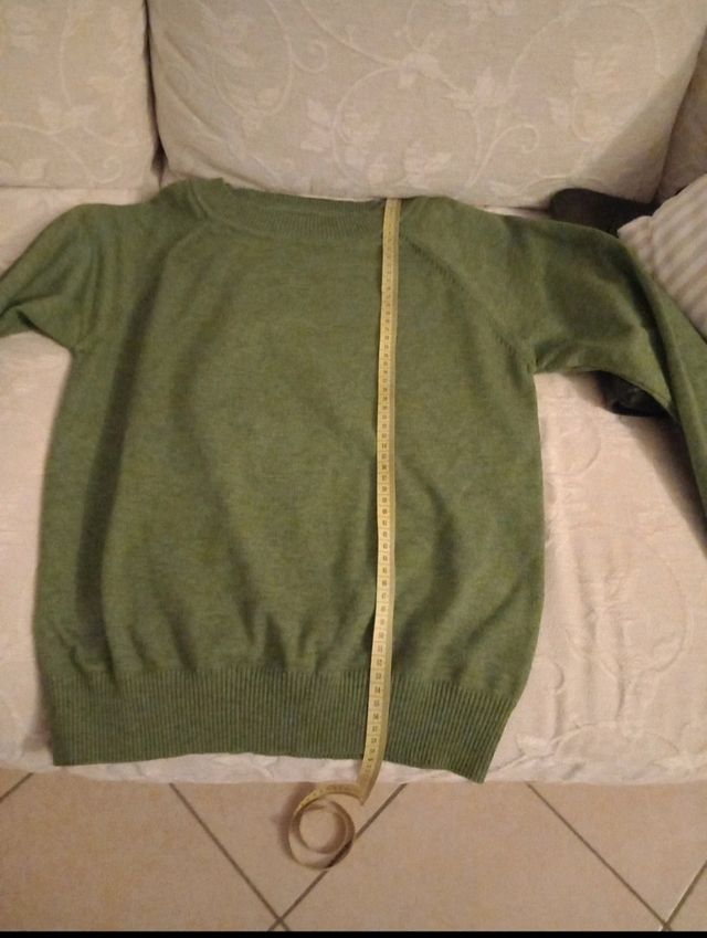 Maglioncino verde 🍀