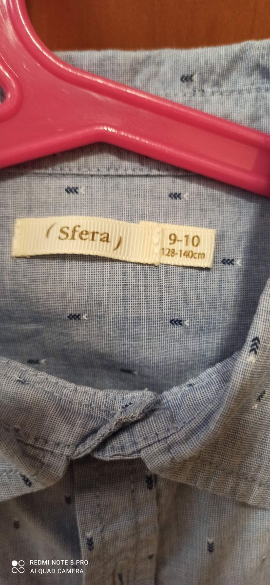 camisa niño.sfera.9-10 años