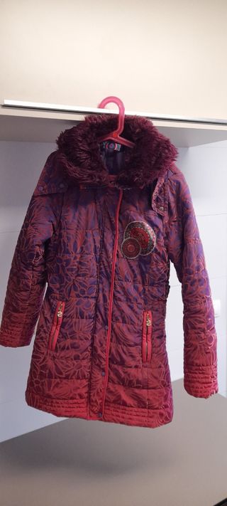 Cazadoras. Abrigos Desigual Rosa talla 6 years - until 45 inches UK de en  Sintético - 11735943