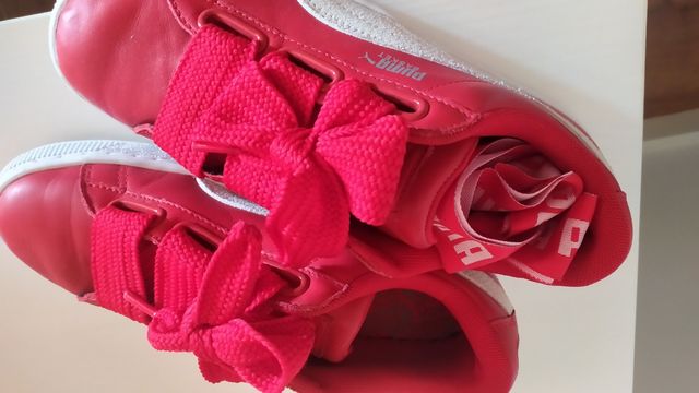Zapatillas puma 38 rojas