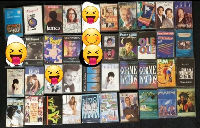 Lote 36 cassette cintas caset