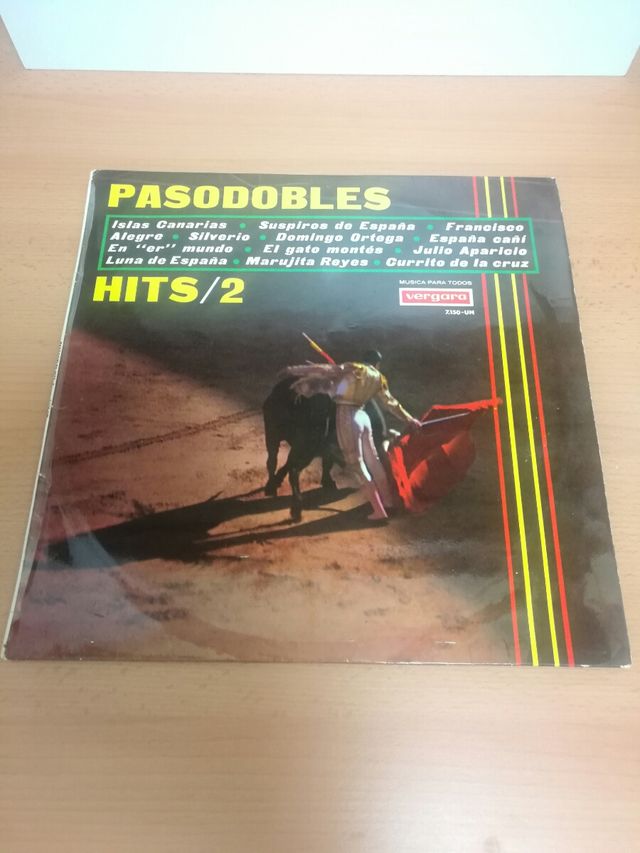 DISCO VINILO - PASODOBLES (HITS/2)