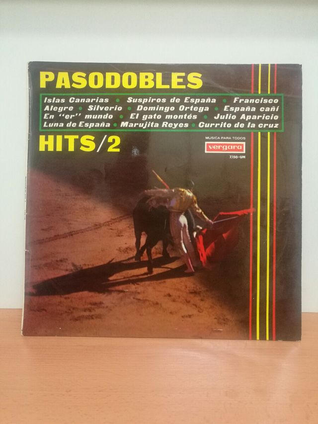 DISCO VINILO - PASODOBLES (HITS/2)