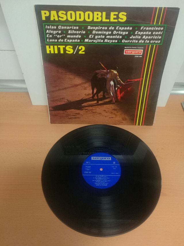 DISCO VINILO - PASODOBLES (HITS/2)