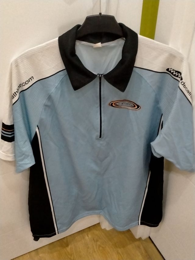Camiseta ciclismo Decathlon hombre.