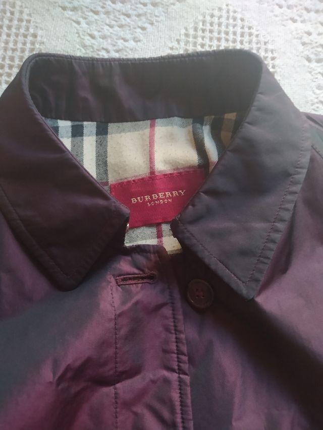 GABARDINA MARCA BURBERRY