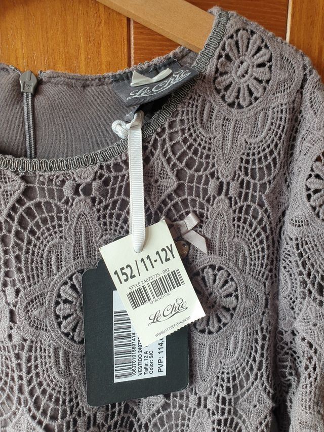 Vestido Le Chic sin estrenar!! 11-12 años.