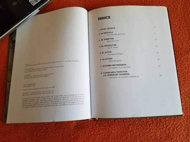 DVD libro "Casablanca"