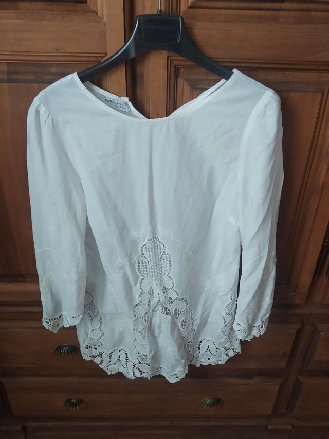 camisa Blanco talla M