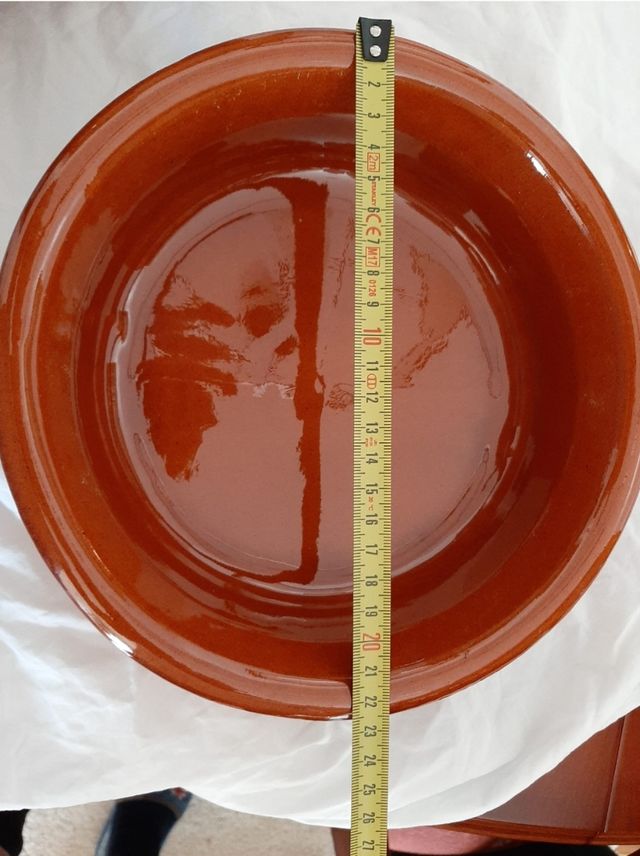 SIN ESTRENAR: 2 cazuelas barro calidad