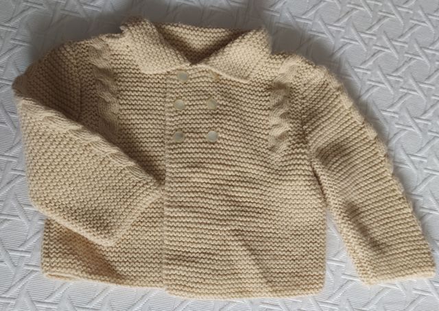 Chaqueta de punto bebé, handmade