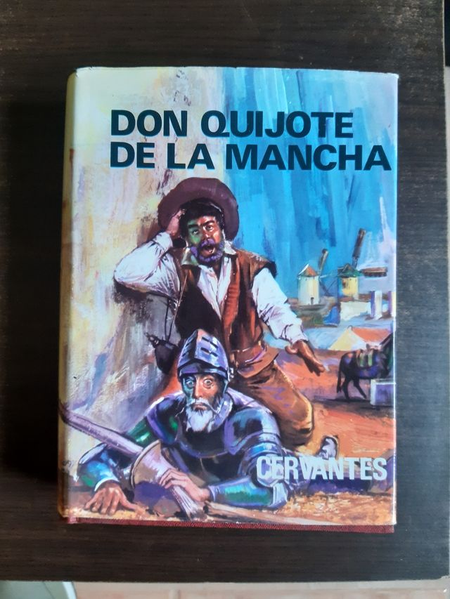 Libro Don Quijote de la Mancha.