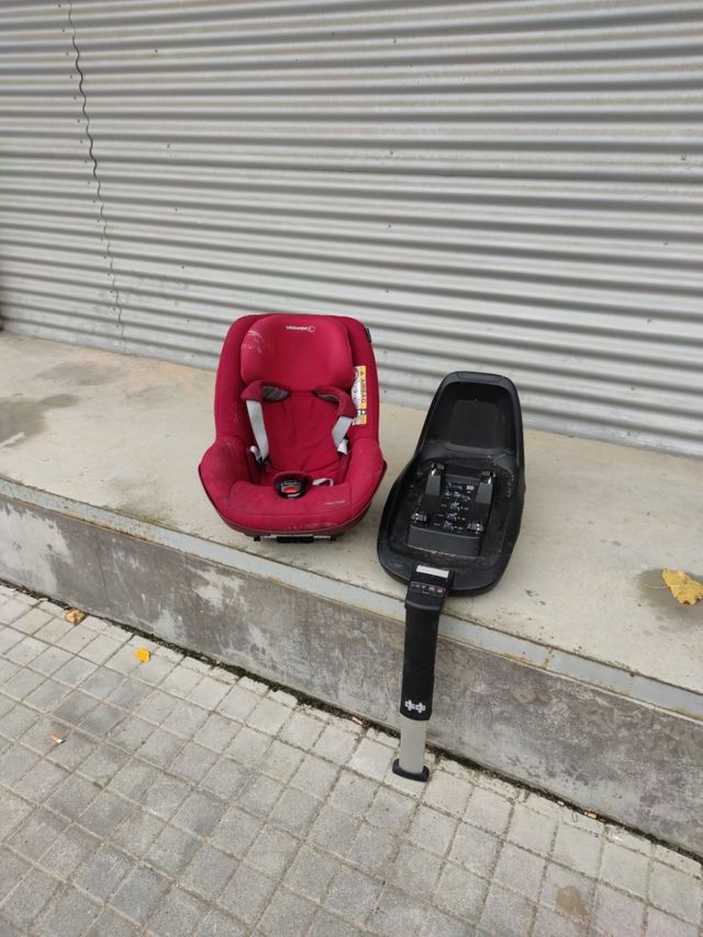silla con soporte isofix, perfecto estado