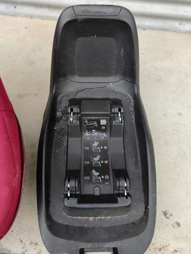 silla con soporte isofix, perfecto estado