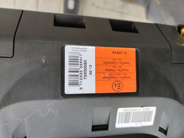 silla con soporte isofix, perfecto estado