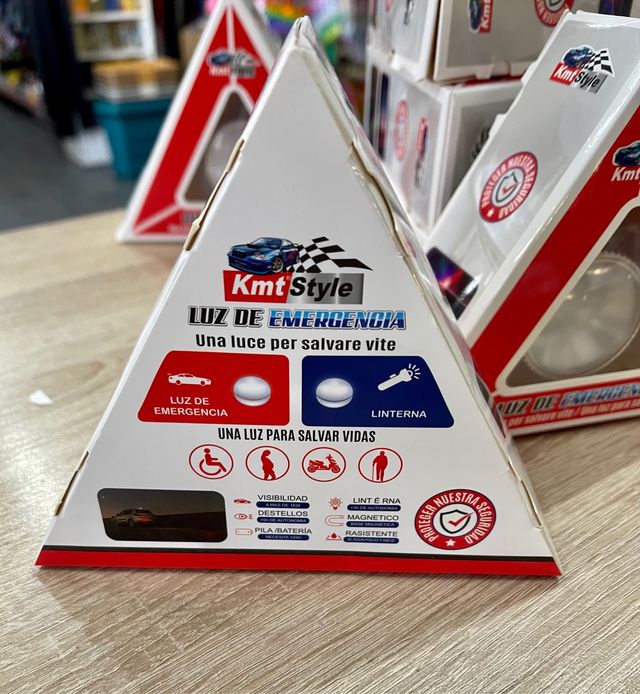 help flash V-16 Luz de emergencia