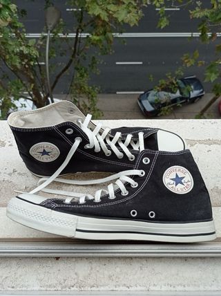 converse negras wallapop
