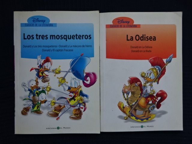 2 Comic Clásicos de la literatura Disney