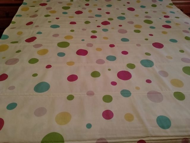 Estor de tela plegable