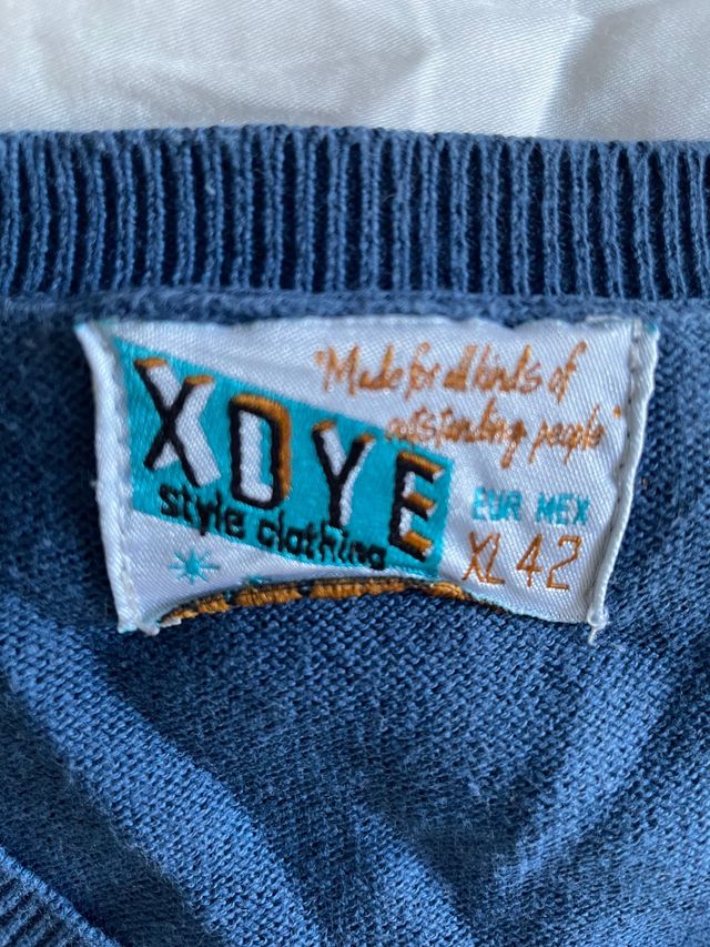 Dos jersei manga larga