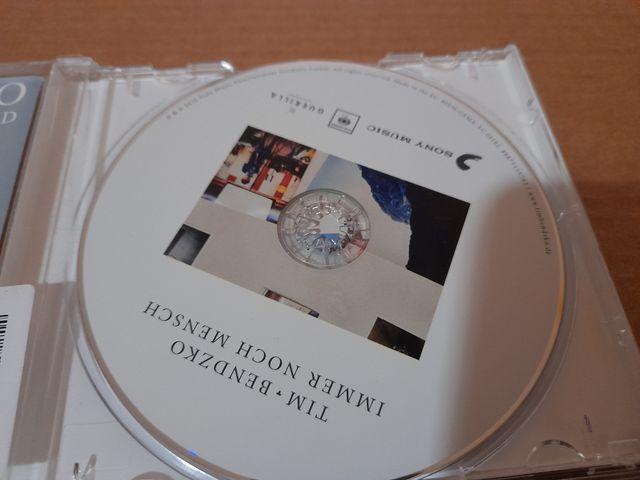 TIM BENDZKO IMMER NOCH MENSCH CD MUSICA